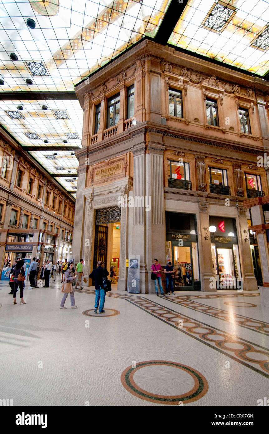 Galleria Alberto Sordi, Rome, Italy Stock Photo
