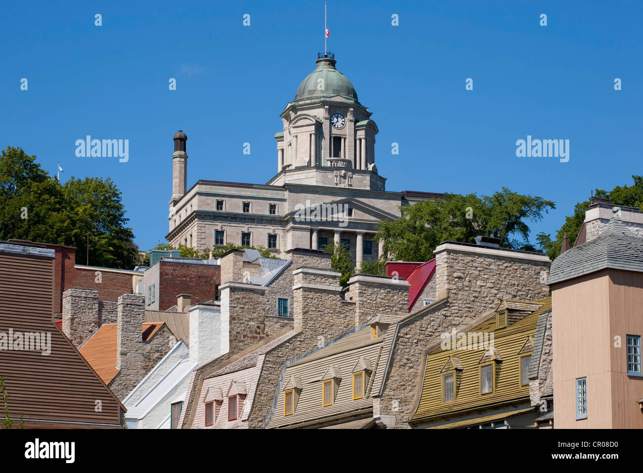 Quebec City Lower Town and Canada Post building, VieuxQuébec, Basse