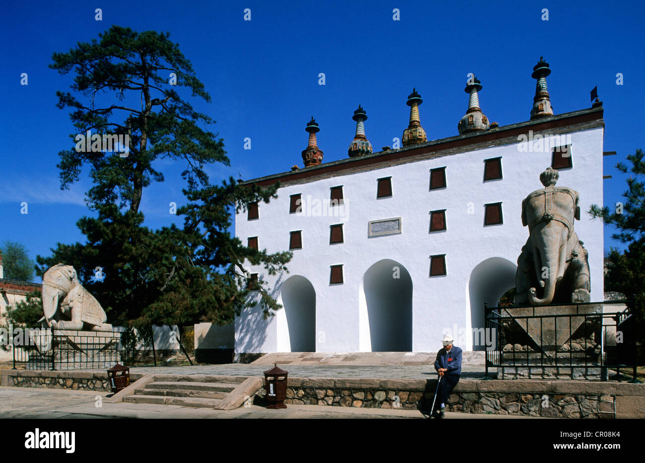 China, Hebei Province, Chengde city, the Putuozongshen temple of the Potala school Stock Photo