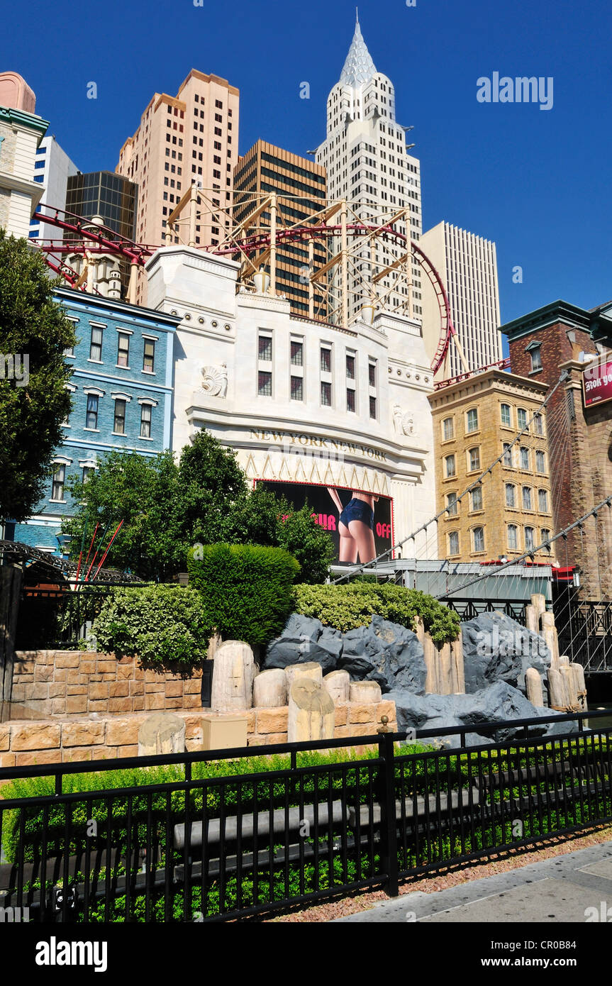 New York Hotel and Casino, Las Vegas, Nevada, USA, North America, PublicGround Stock Photo