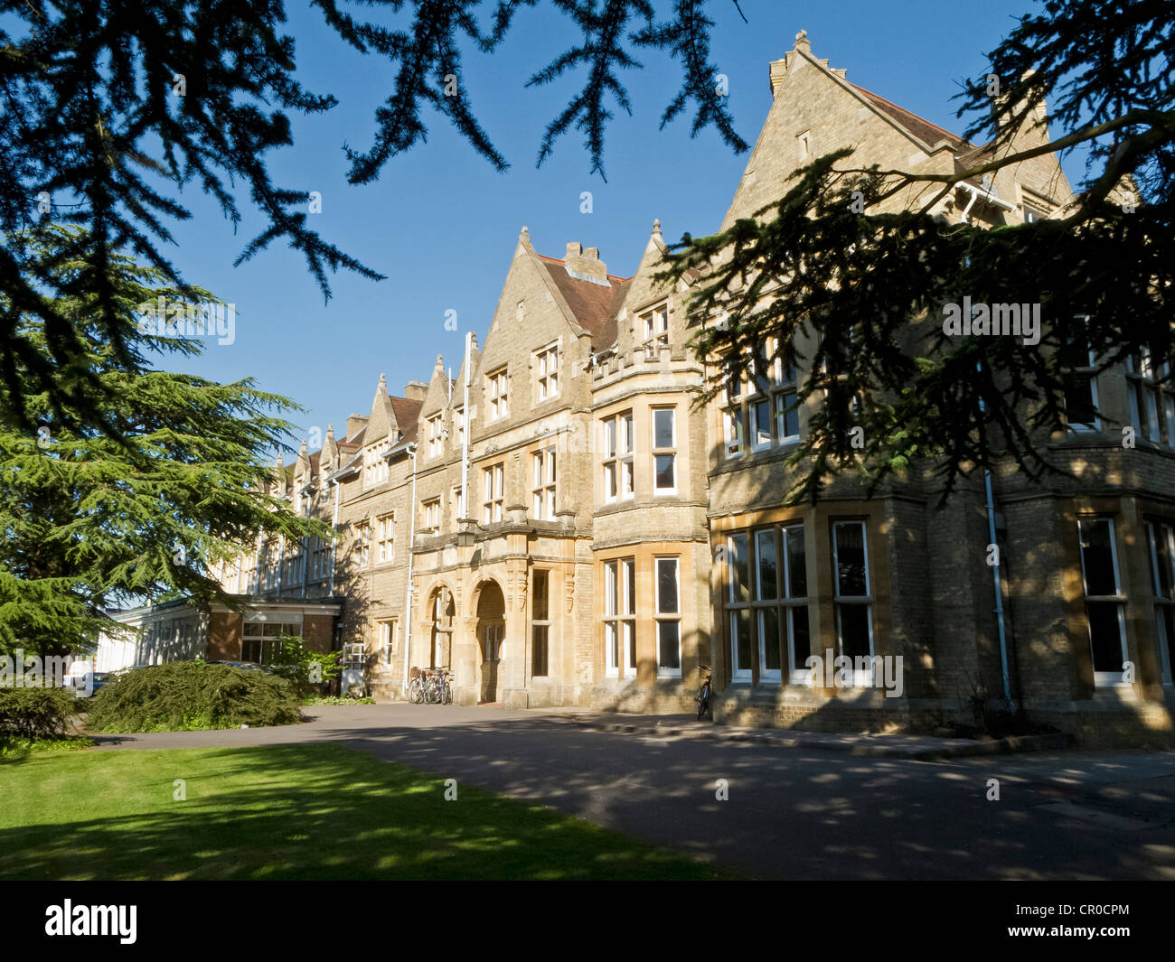 Saint Hilda's College at Oxford University, Oxford, England. June 2010. Stock Photo