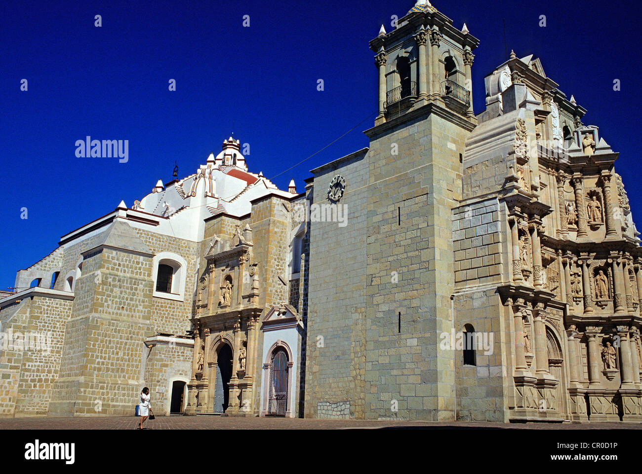 Mexico, Oaxaca State, Oaxaca city, historical center listed as World Heritage by UNESCO, Soledad basilica Stock Photo
