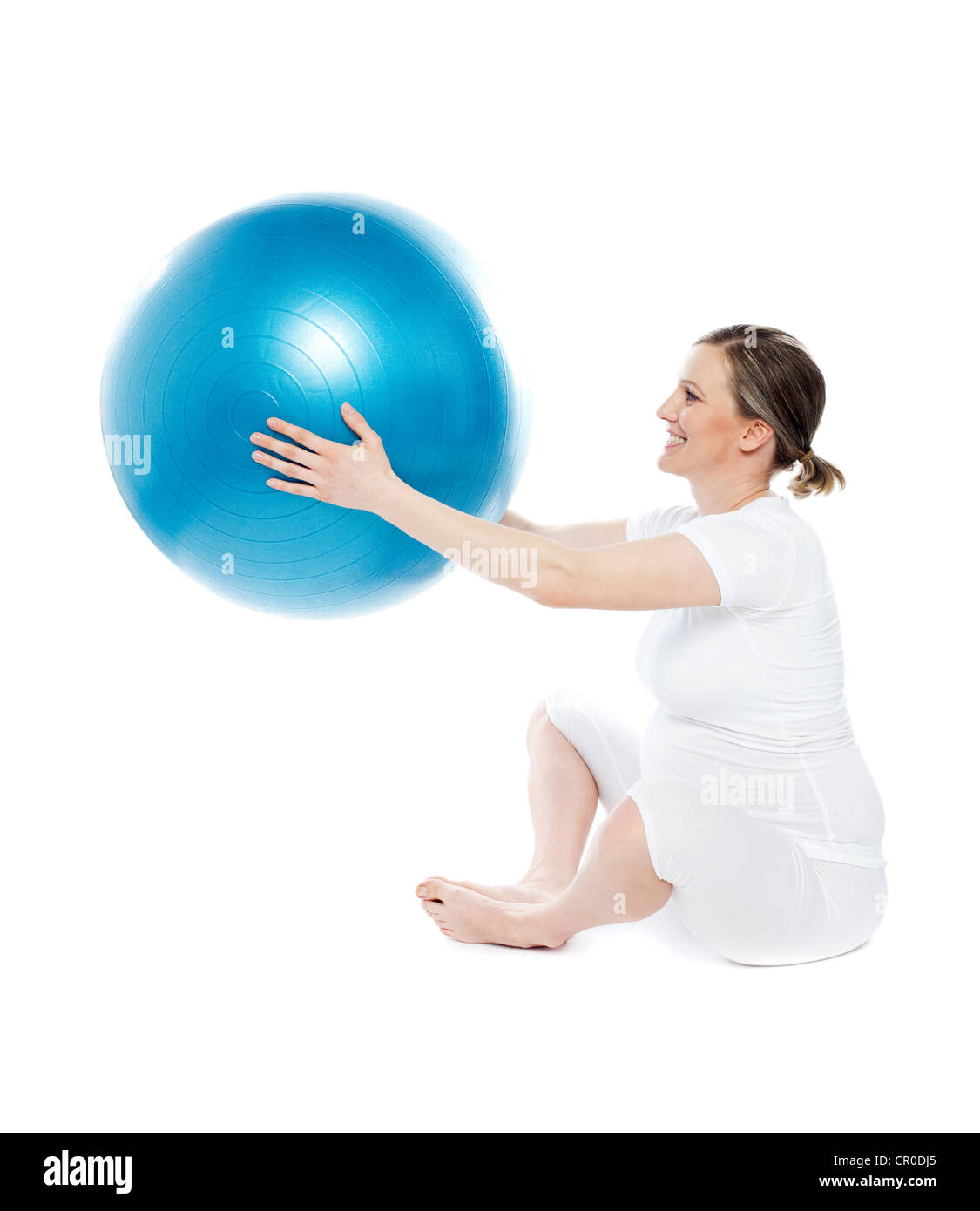 A Picture Of A Blue Fitness Ball Stock Photo - Download Image Now - Fitness  Ball, Cut Out, Blue - iStock