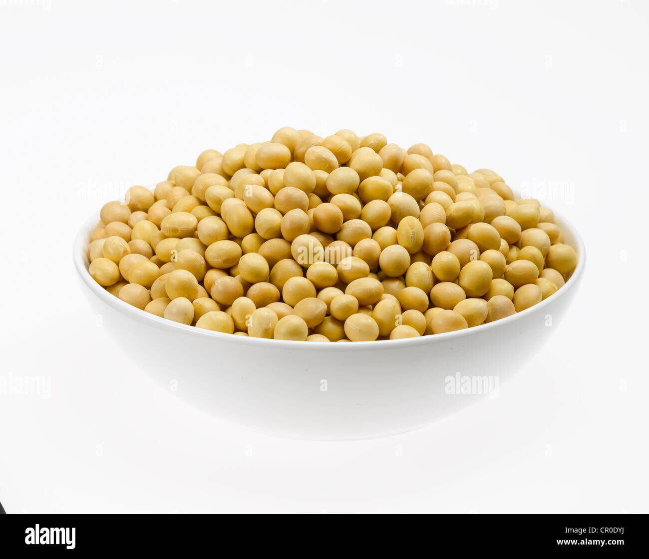 yellow soybeans in bowl Stock Photo Alamy