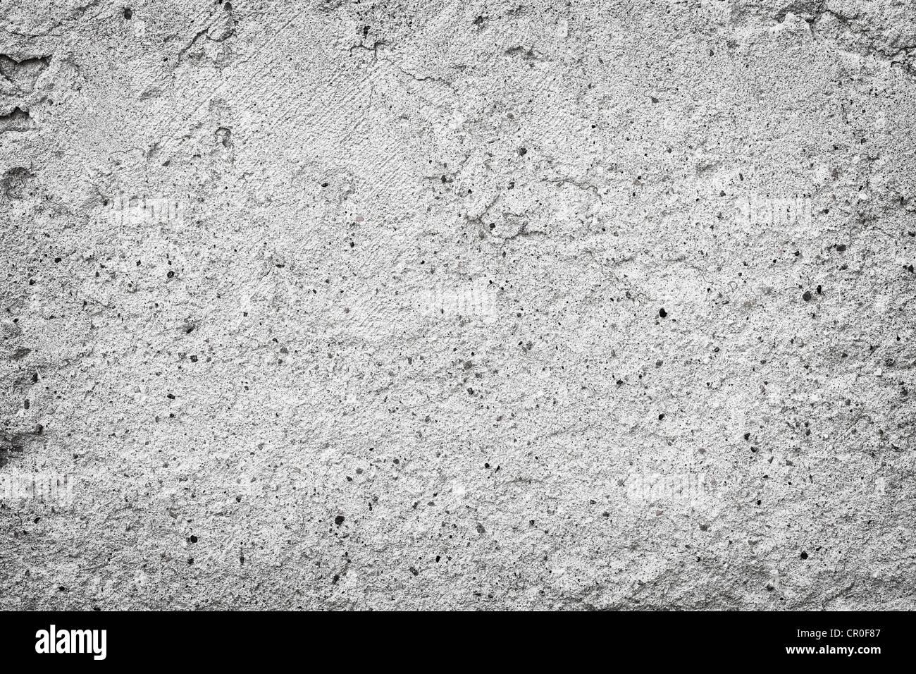 The surface rough old concrete wall - an architectural background Stock Photo