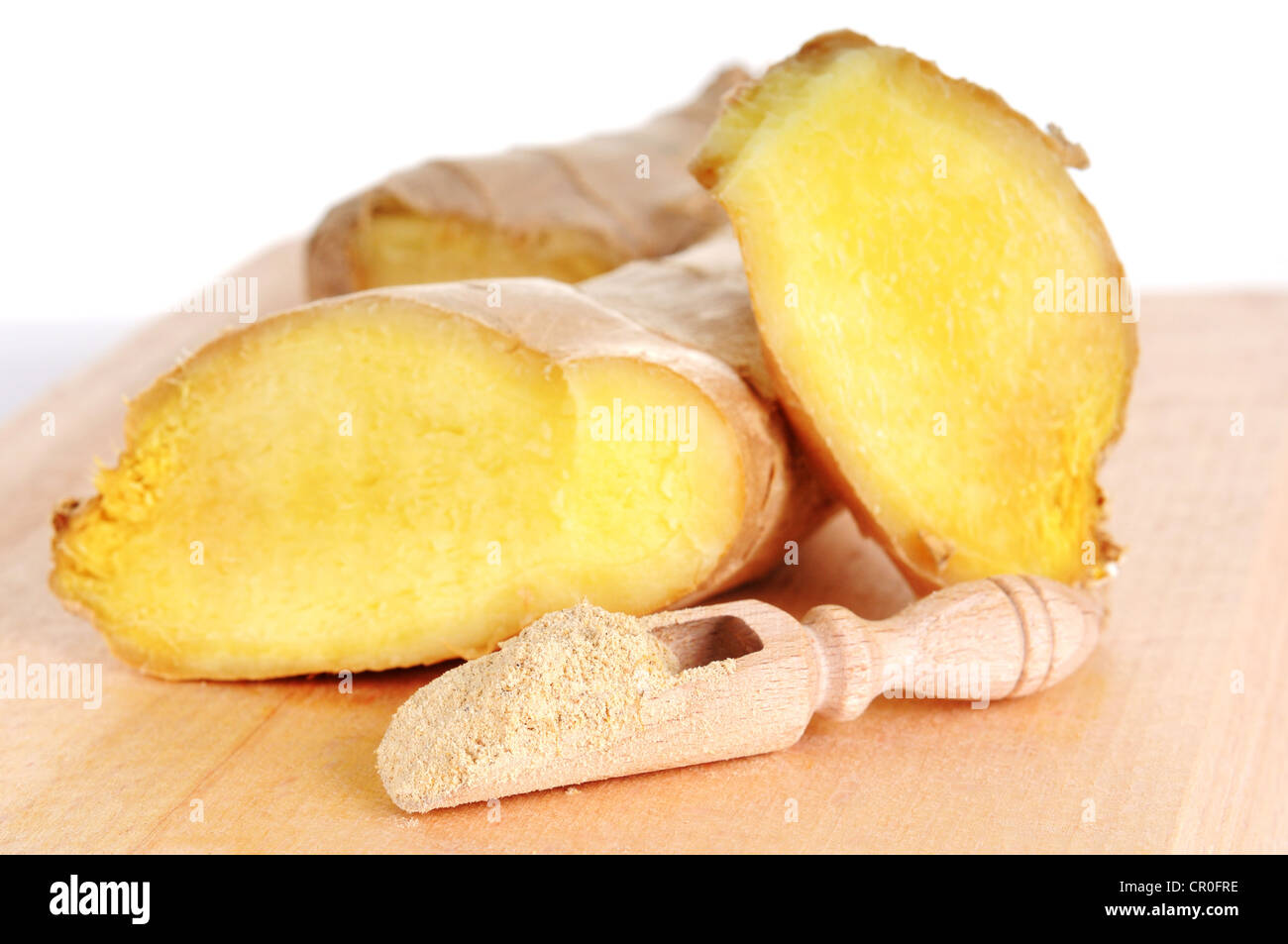 Ginger root and powder hires stock photography and images Alamy