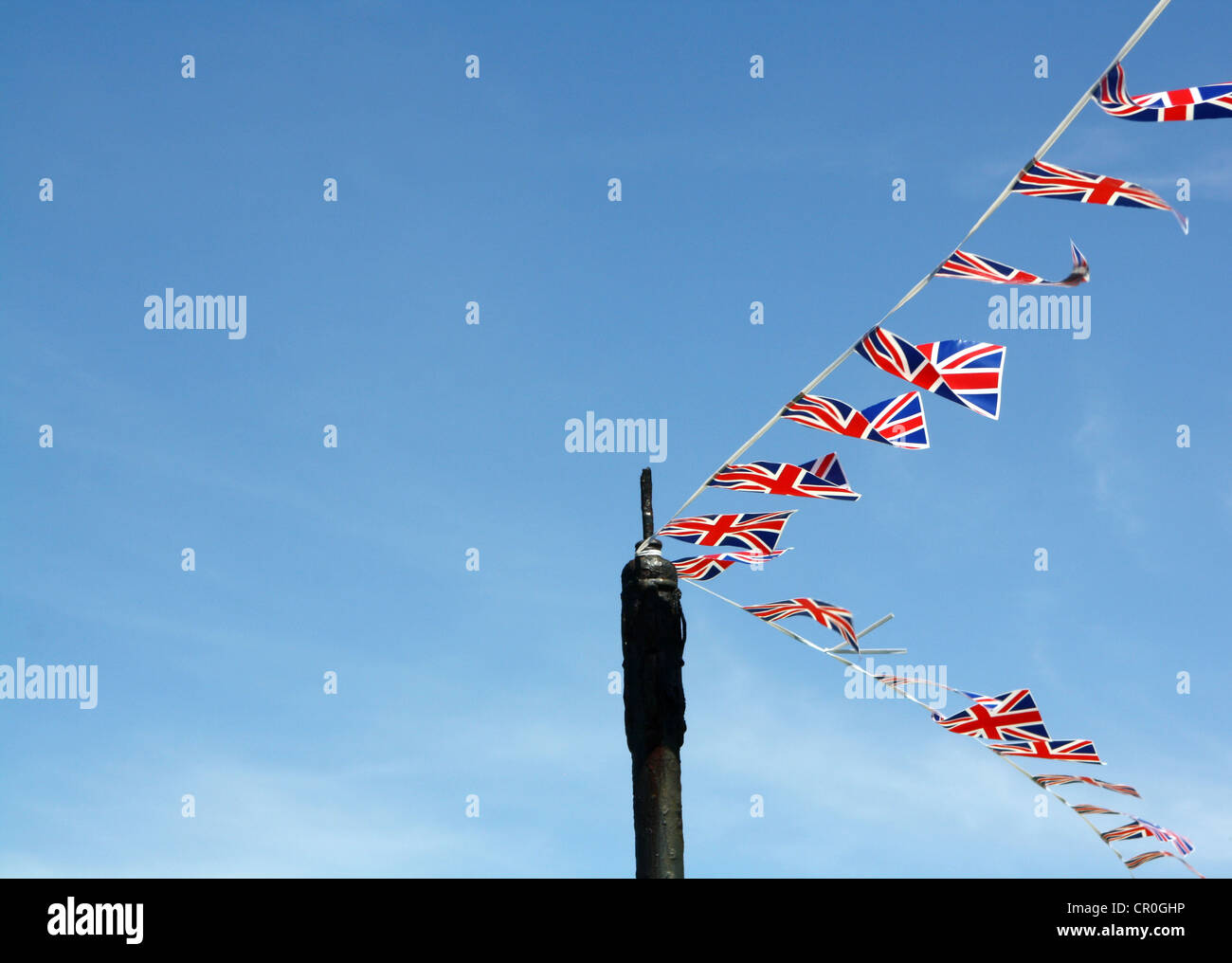 Jubilee Bunting in the summer Stock Photo Alamy