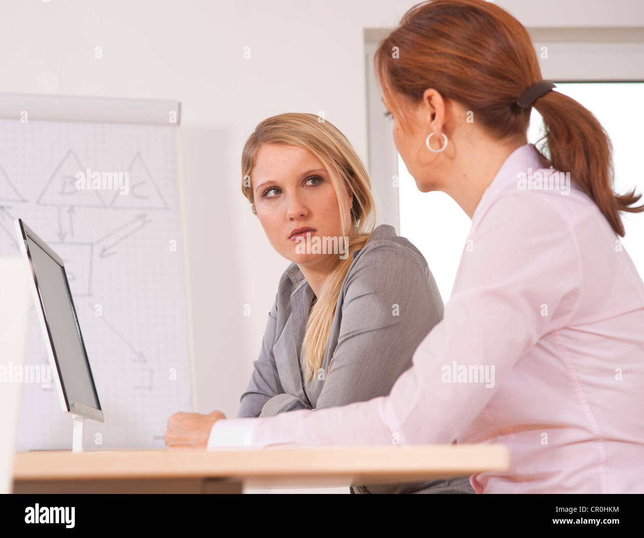 Colleagues in office Stock Photo