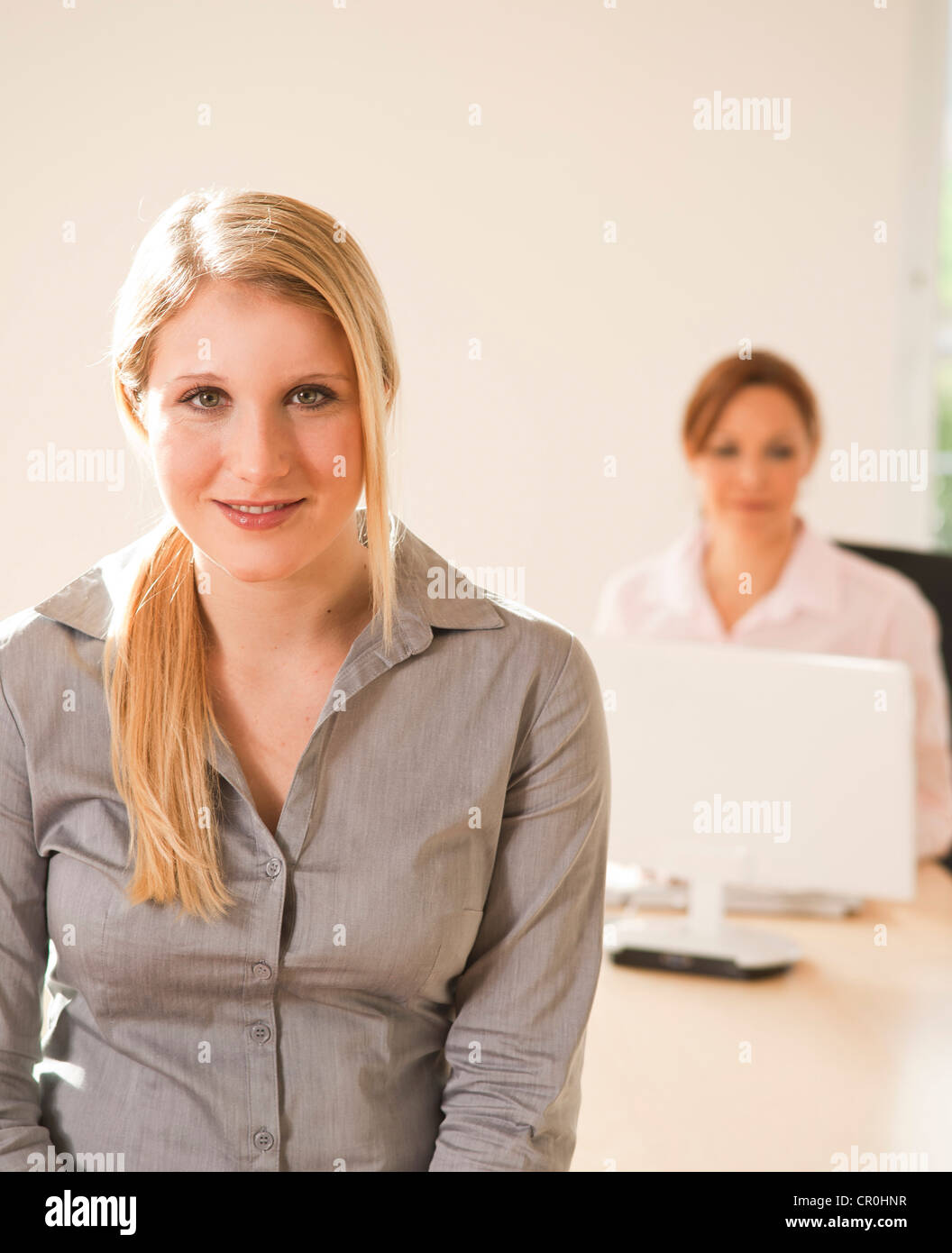 Colleagues in office Stock Photo