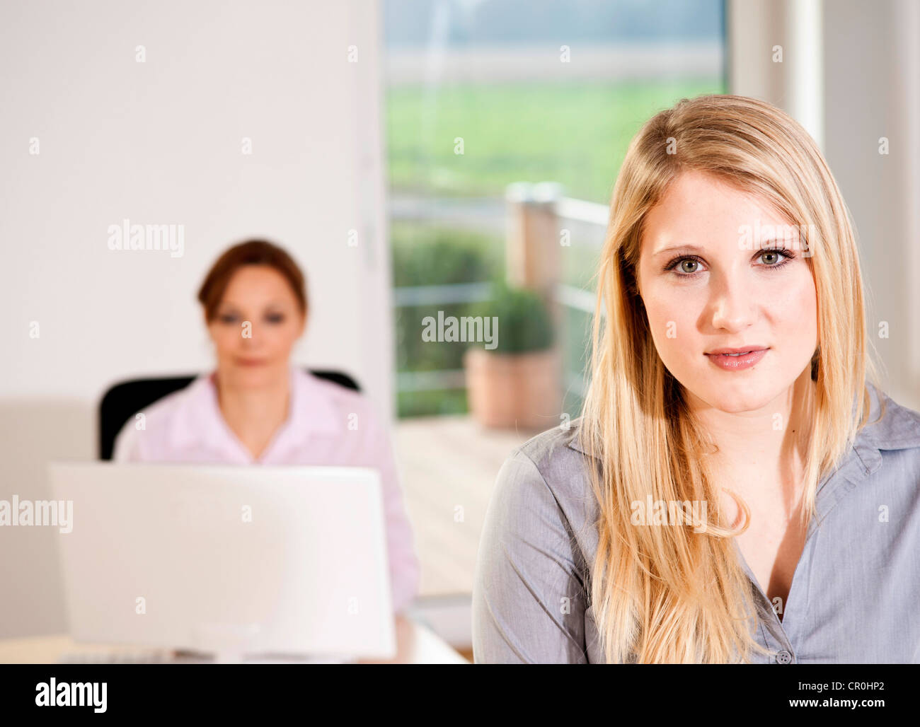 Colleagues in office Stock Photo