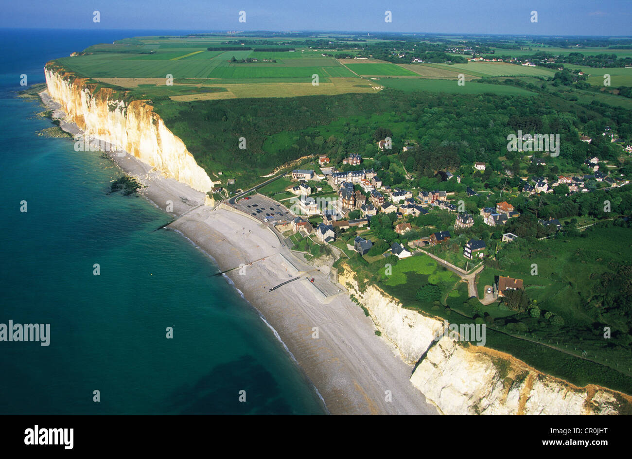 France, Seine Maritime, Pays de Caux, Cote d'Albatre, Les Petites — free download
