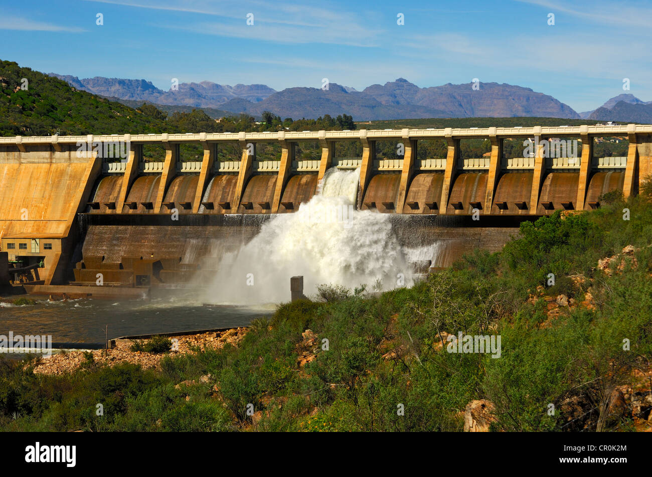 Clanwilliam dam at the olifants river hires stock photography and