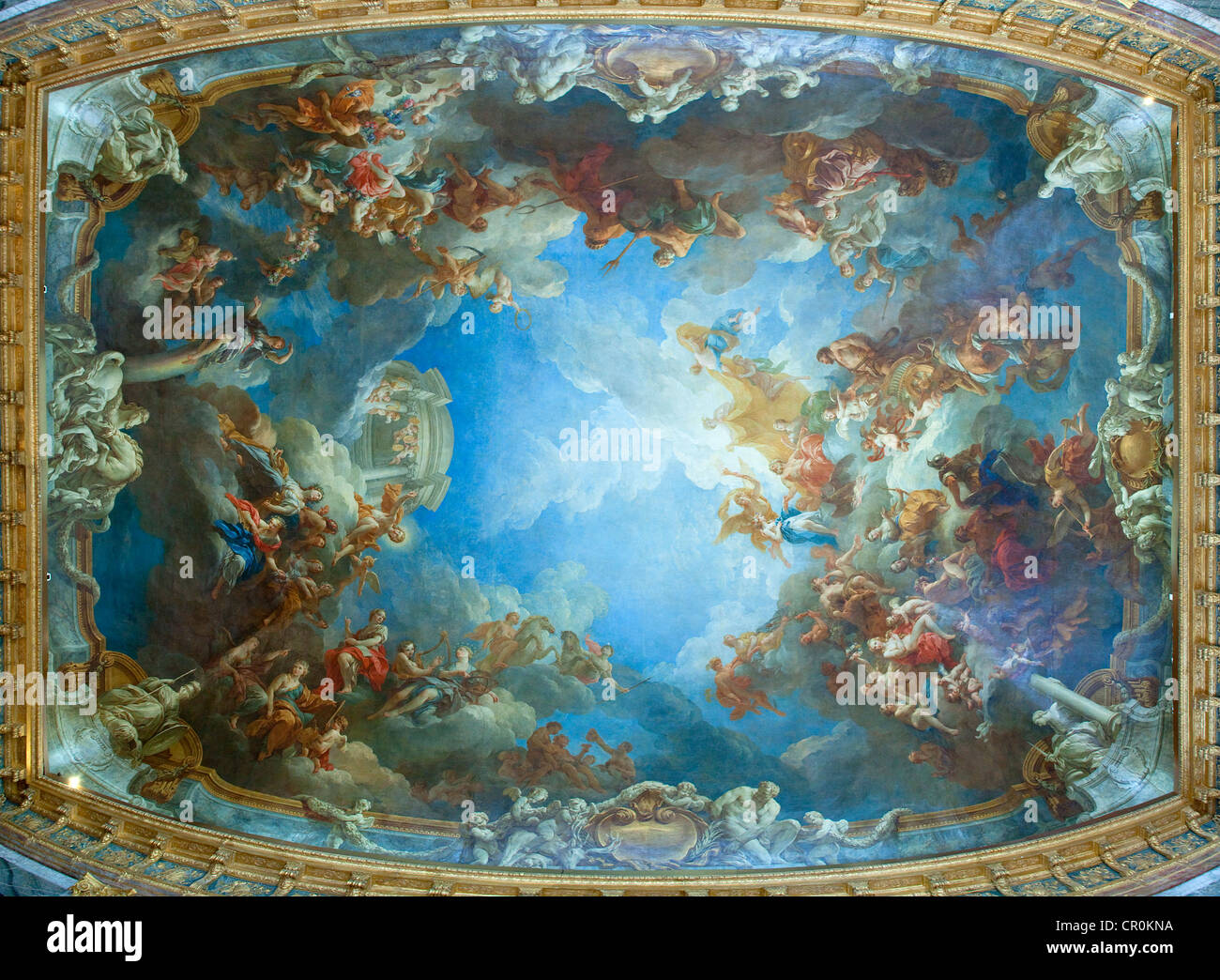 Chateau De Versailles In Ceiling Stock Photos Chateau De