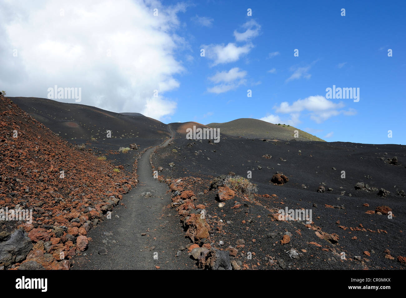 Volcanic landscape near Fuencaliente, La Palma, Canary Islands, Spain, Europe, PublicGround Stock Photo