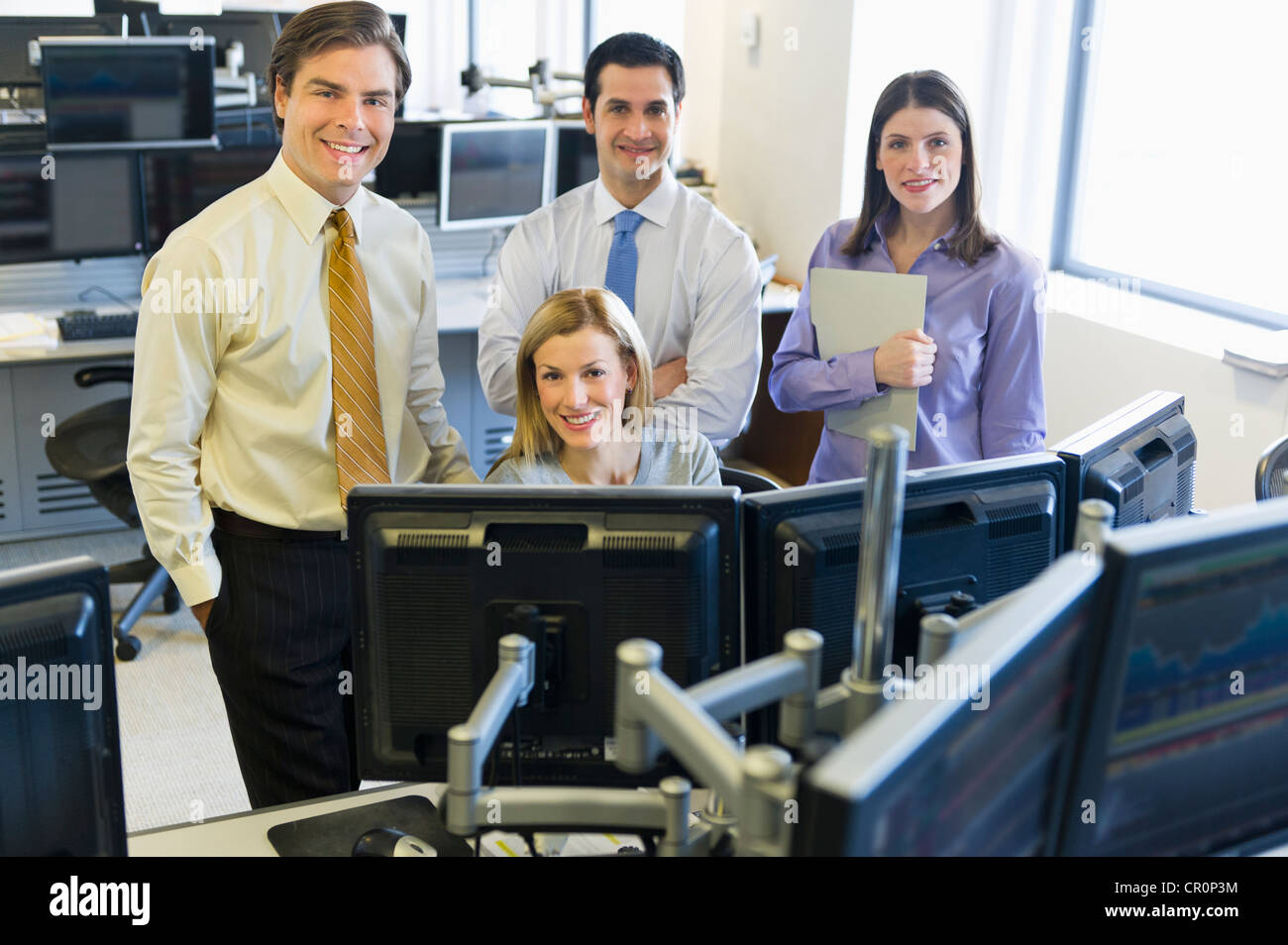 Office trading floor hires stock photography and images Alamy