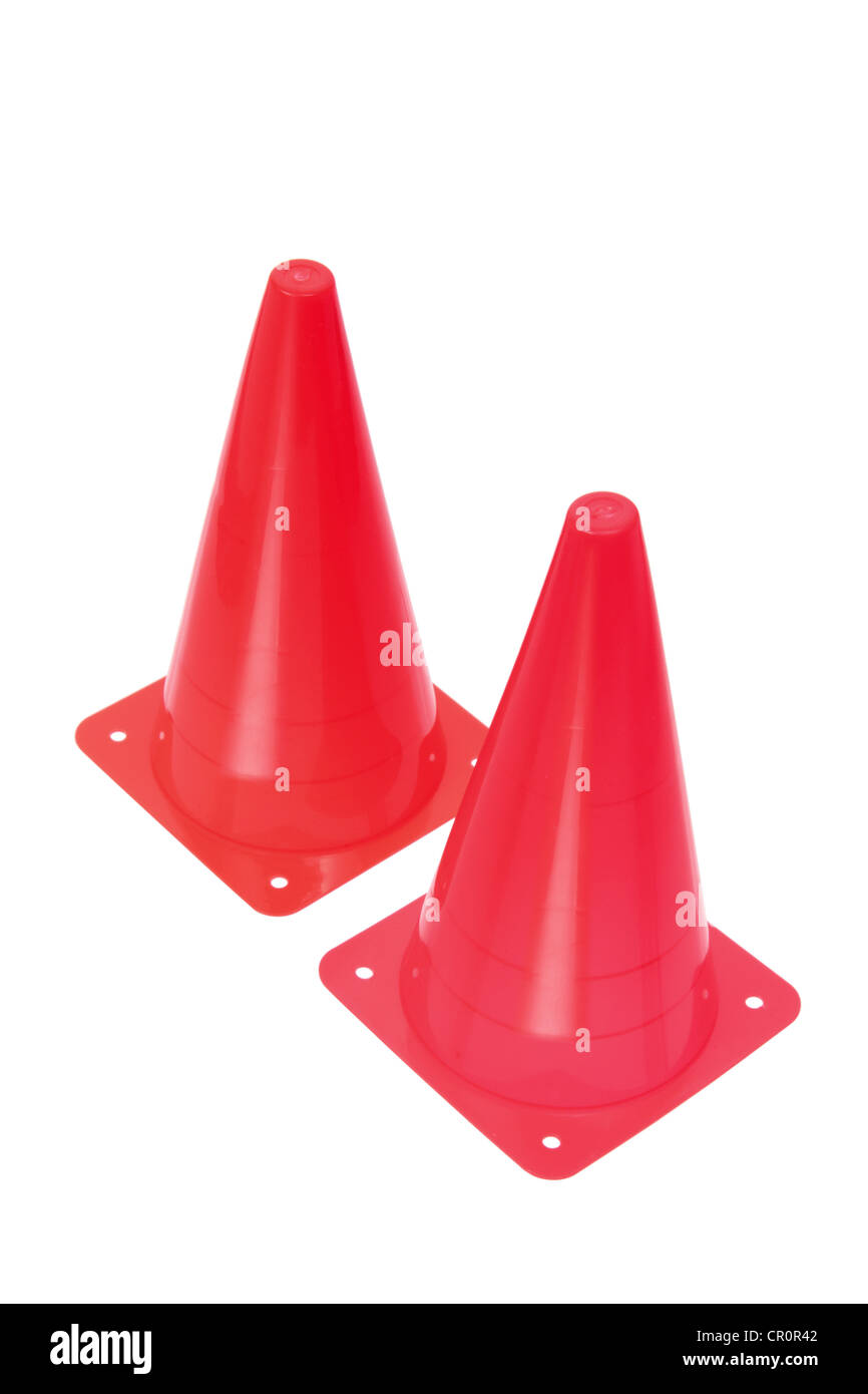 Traffic Cones Stock Photo