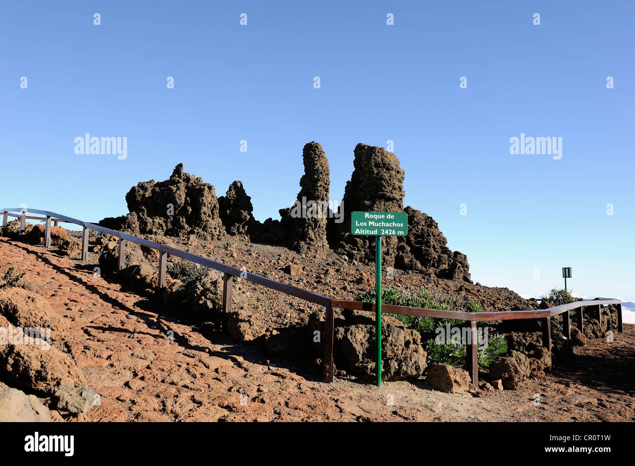 Roque de los Muchachos, Caldera de Taburiente National Park, La Palma, Canary Islands, Spain, Europe, PublicGround Stock Photo