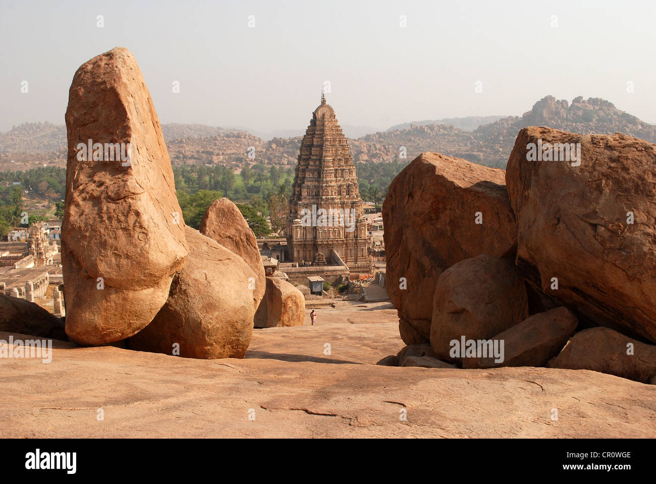 boulders at hampi,karnataka,india Stock Photo