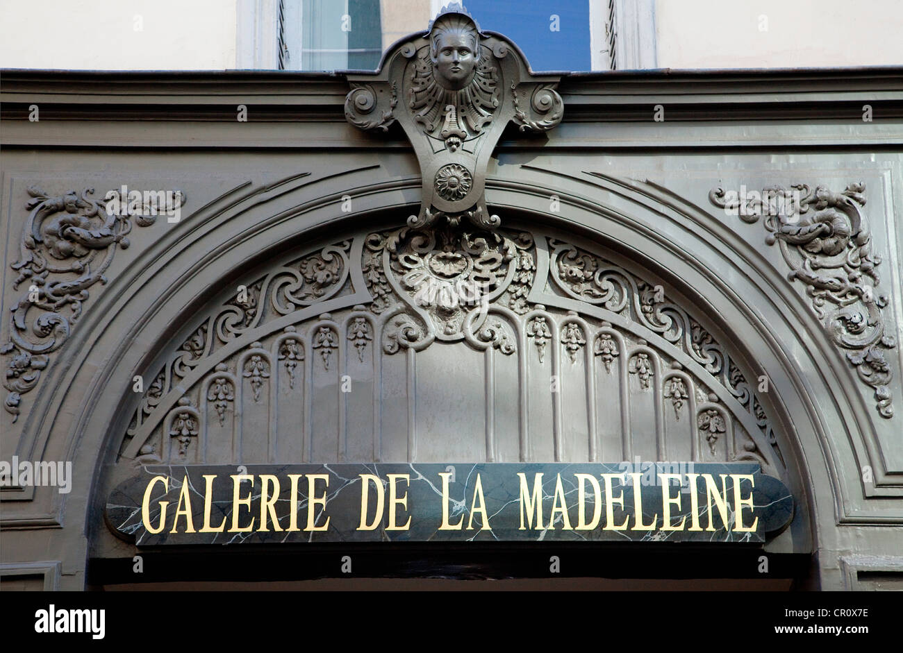 France, Paris, the Galerie de la Madeleine Stock Photo - Alamy