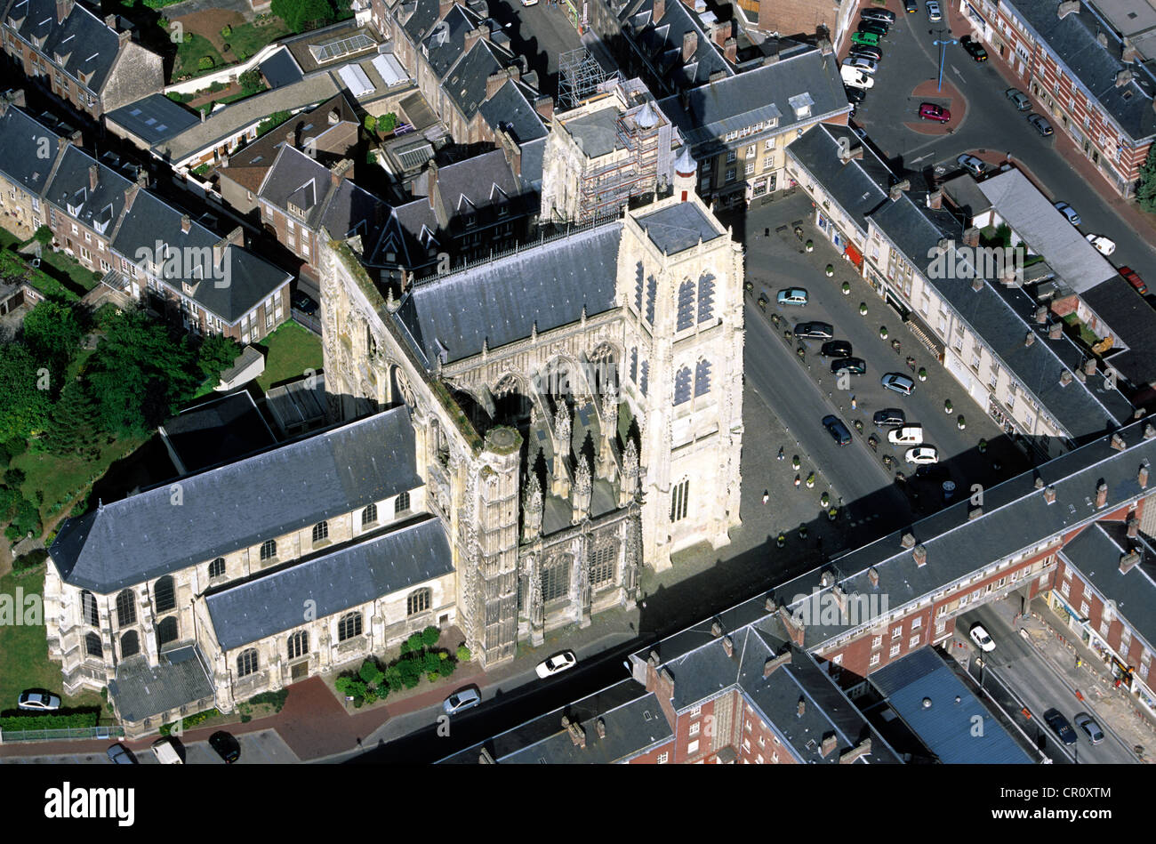 France, Somme, Abbeville (aerial view Stock Photo Alamy
