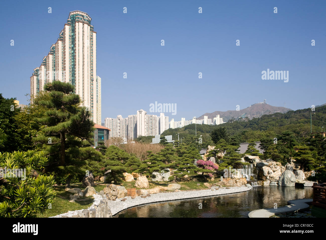 China, Hong Kong, Kowloon, Wong Tai Sin, Nan Lian inspired by Tang dynasty Stock Photo