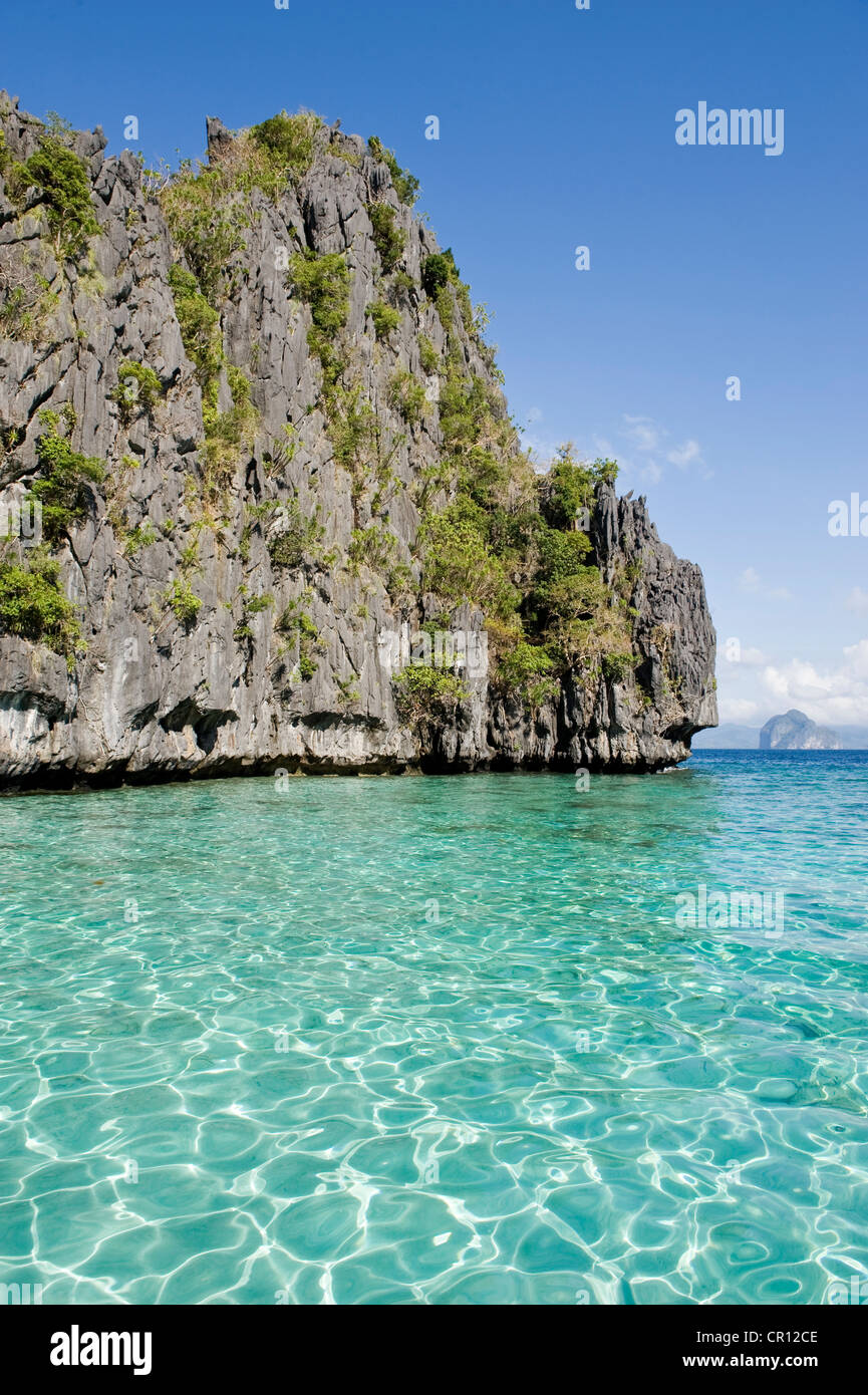 Philippines, Palawan Island, El Nido, Bacuit Archipelago, Miniloc ...