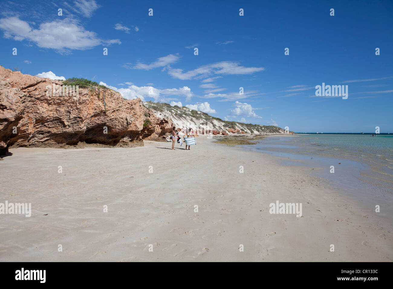 Coral Bay Beach, part of the Ningaloo reef marine park in Western Australia Stock Photo Alamy