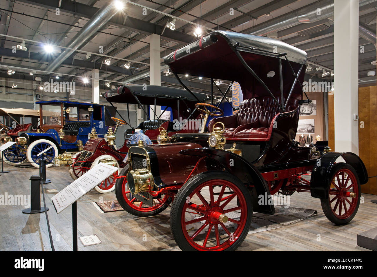 1906 Cadillac Model K Runabout. Fountainhead Antique Auto Museum. Fairbanks. Alaska. USA Stock Photo