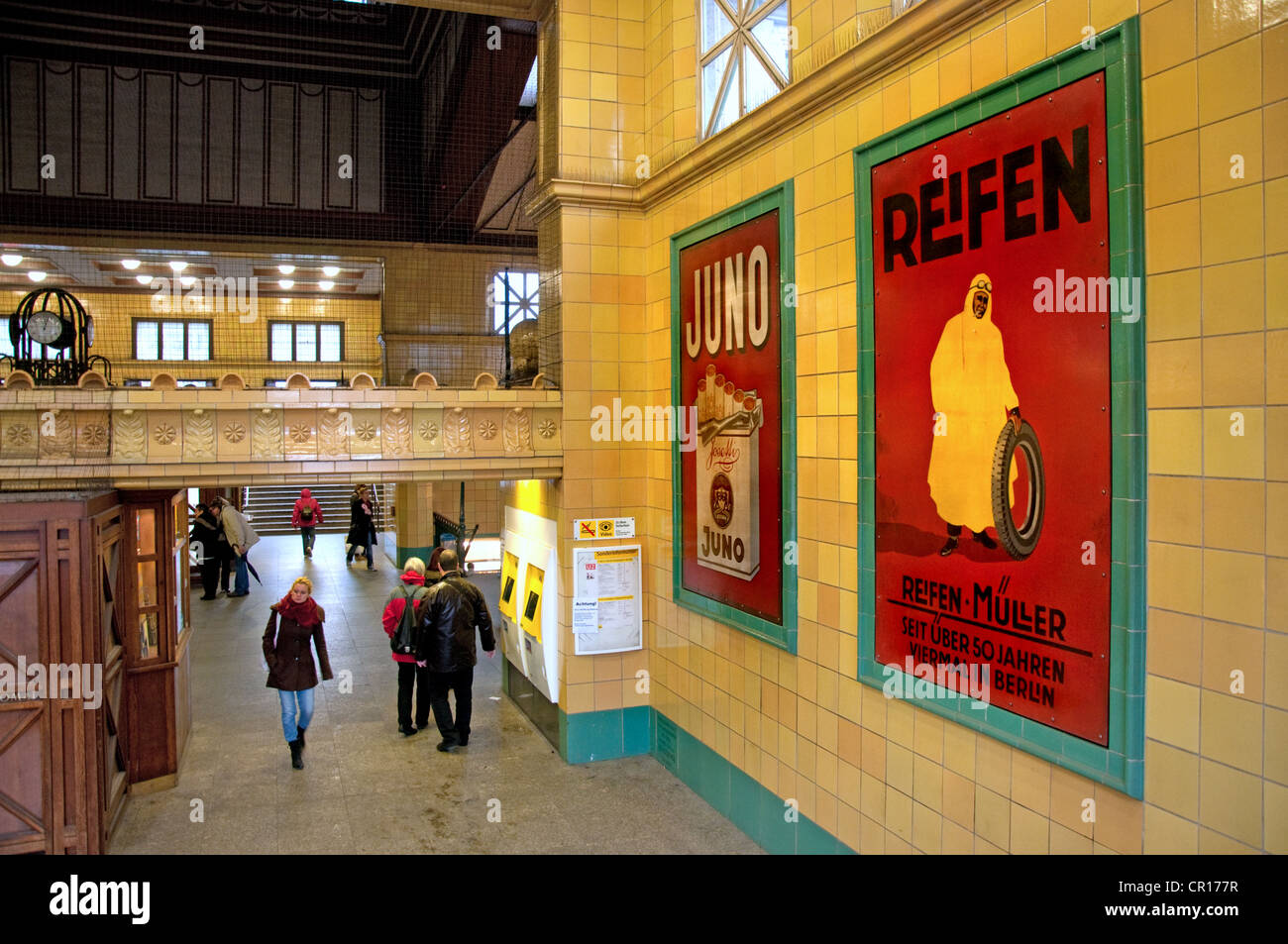 Berlin, Germany. Wittenbergplatz UBahn (underground) Station. Restored