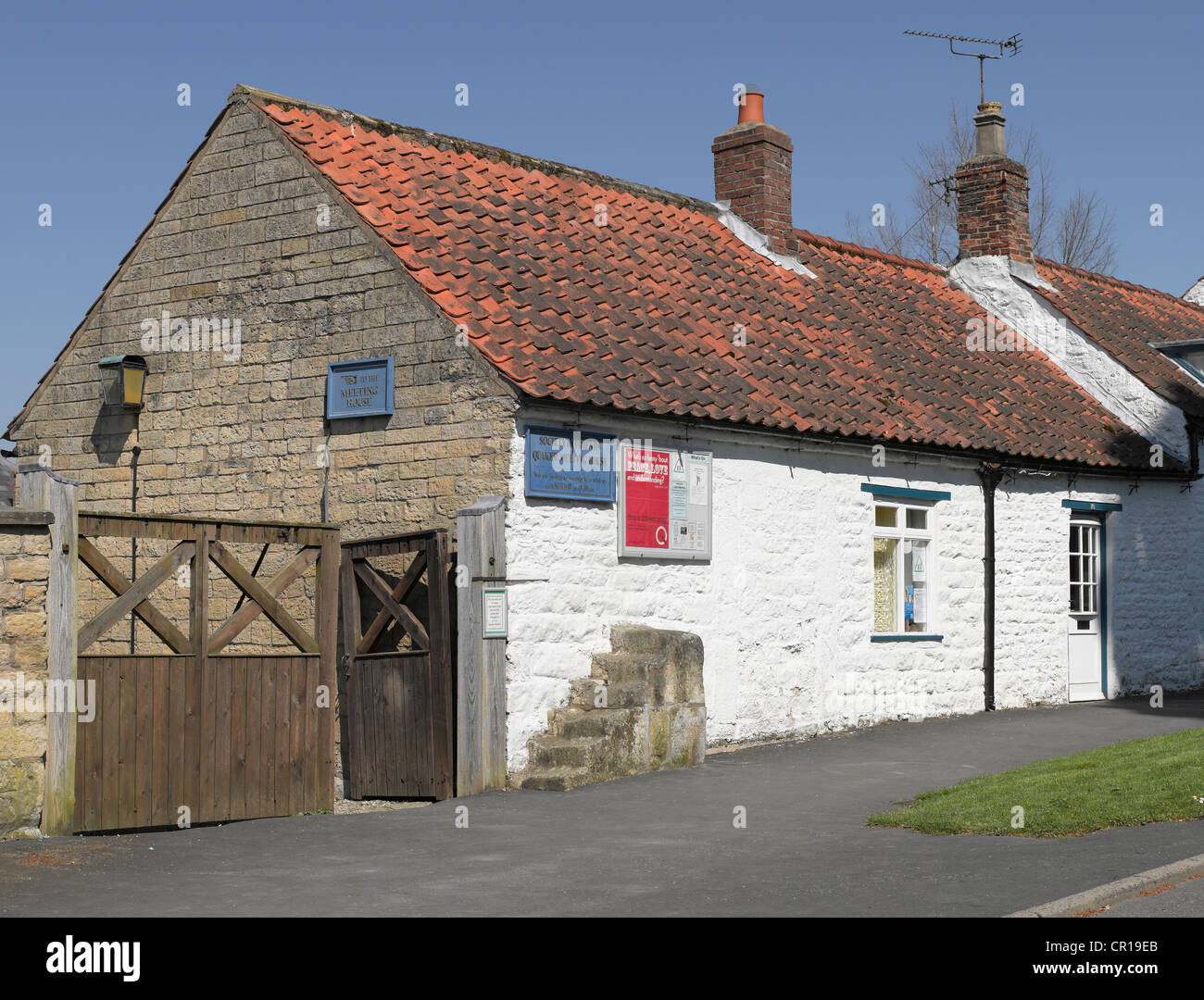 Quaker meeting house wardens cottage Castlegate Pickering North