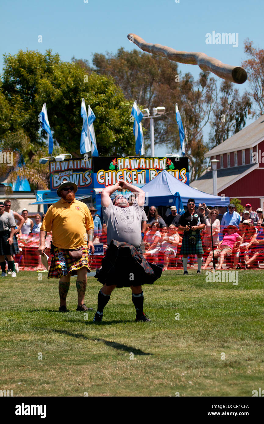 Sottish festival and Highland games Stock Photo