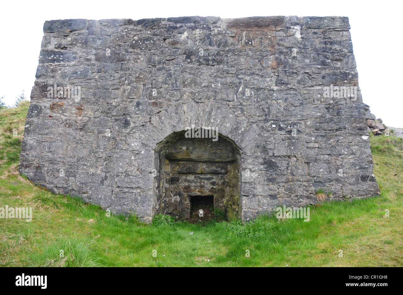 Tomphubil Limekiln near Tummel Bridge, Perthshire Stock Photo