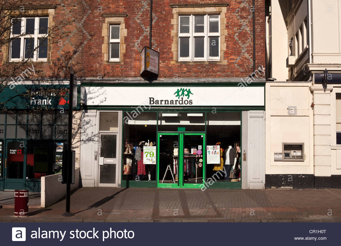 Barnardos Charity Shop Stock Photos & Barnardos Charity Shop Stock