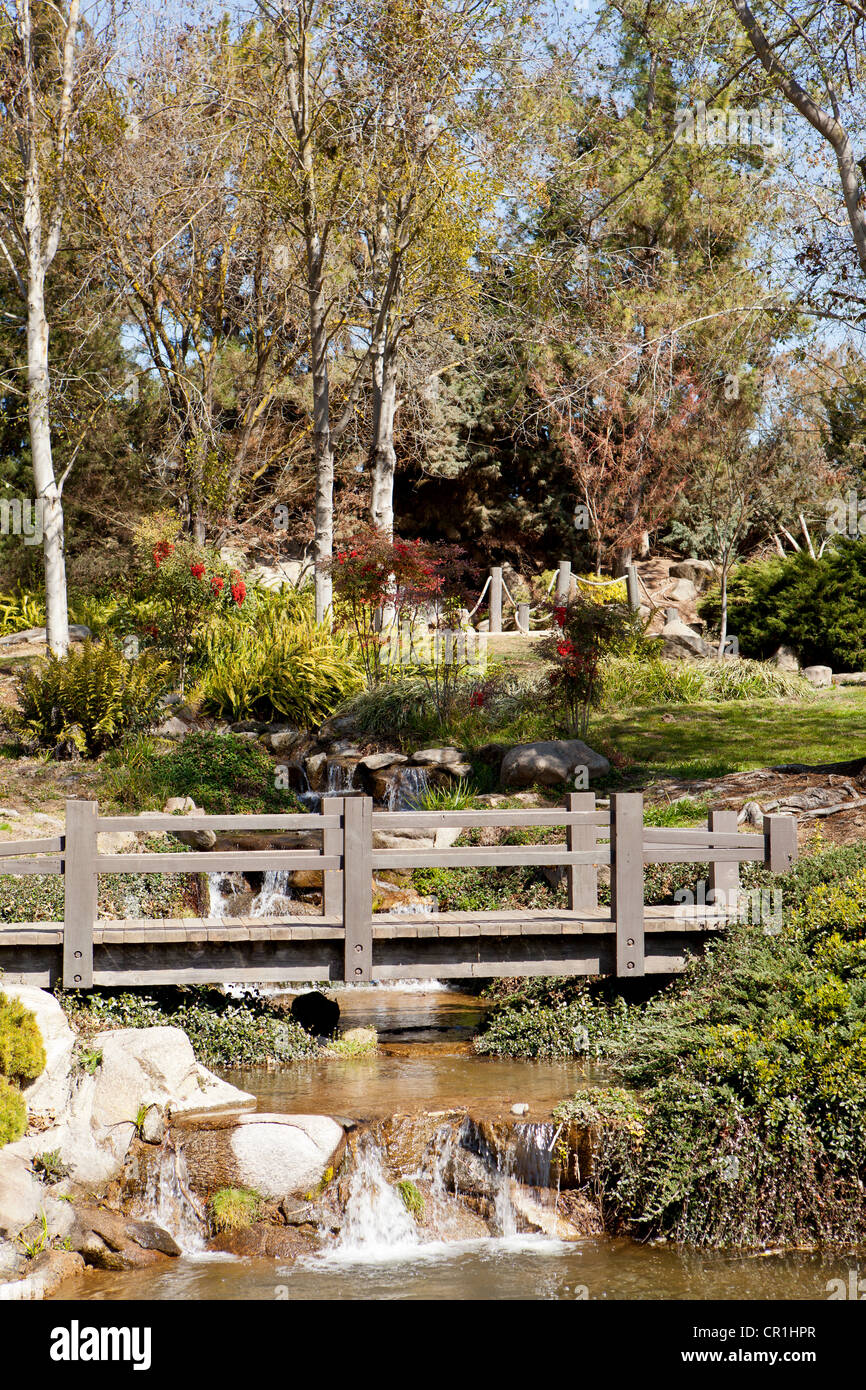 Shinzen Japanese Garden Fresno California Usa Stock Photo