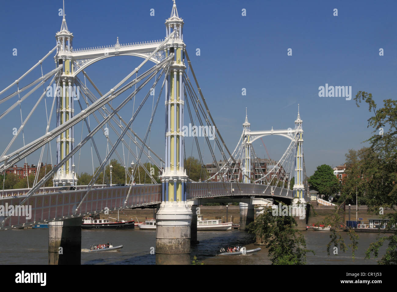 Albert Bridge Battersea High Resolution Stock Photography and Images ...