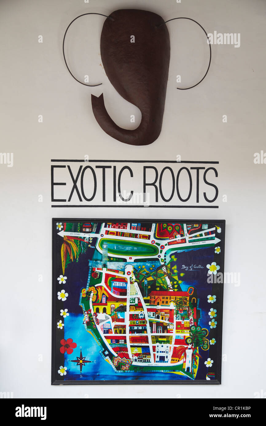 Arts and crafts shop, Galle, Southern Province, Sri Lanka Stock Photo Alamy