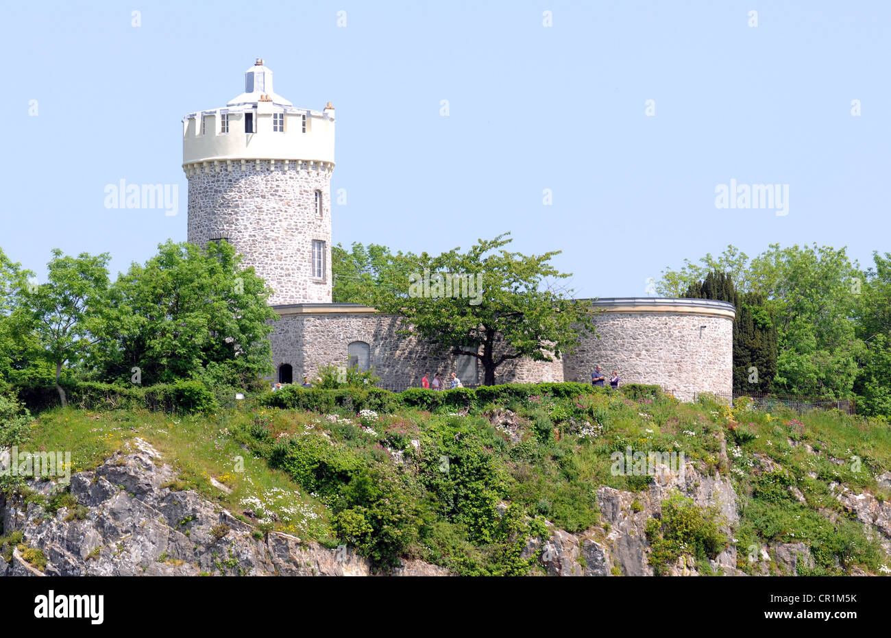 Clifton Observatory and 'Camera Obscura', Bristol, Somerset, Britain, UK Stock Photo