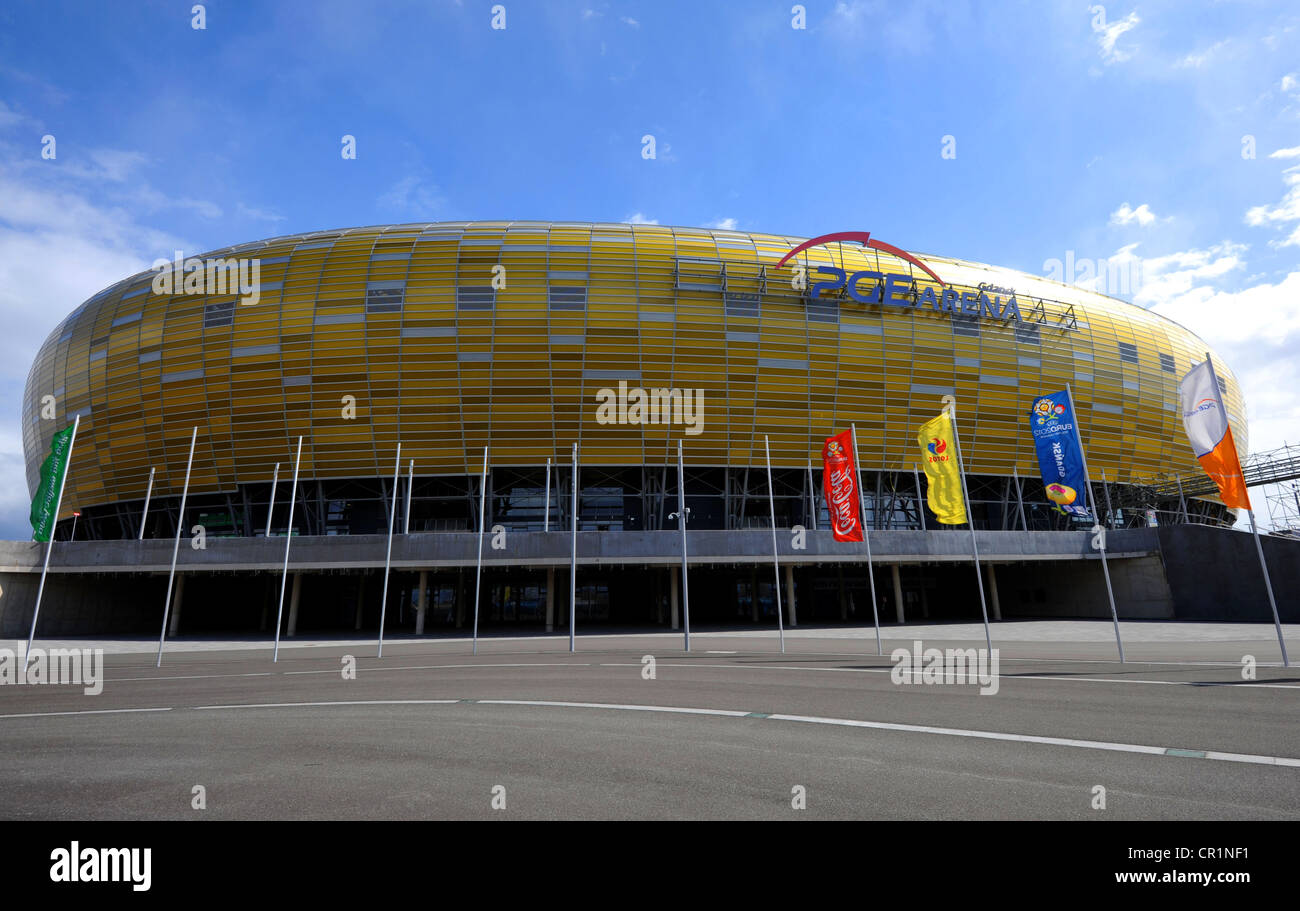 PGE Arena, football stadium, Gdansk, Poland, Europe Stock Photo
