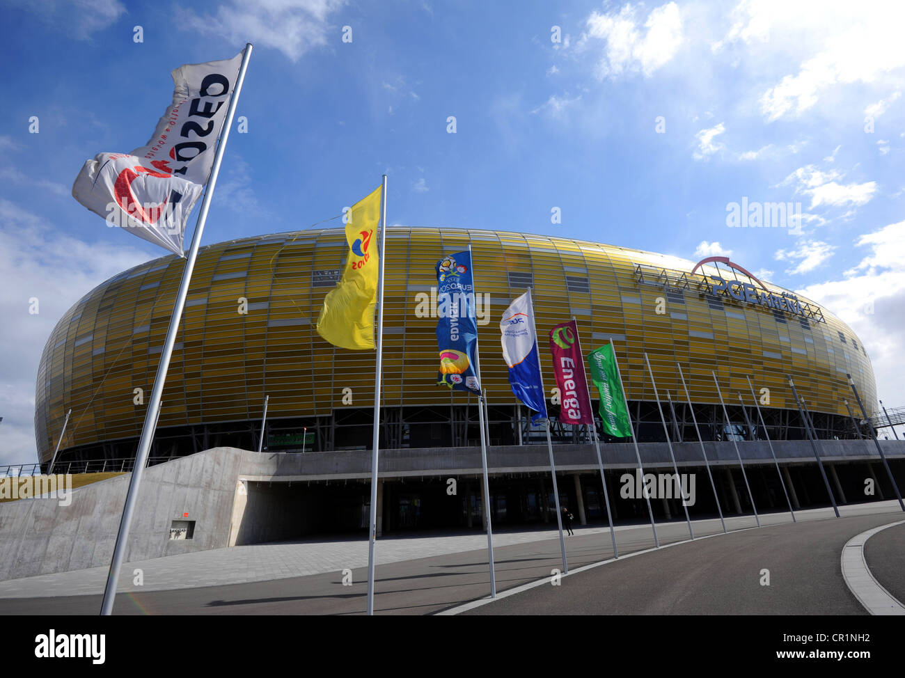PGE Arena, football stadium, Gdansk, Poland, Europe Stock Photo