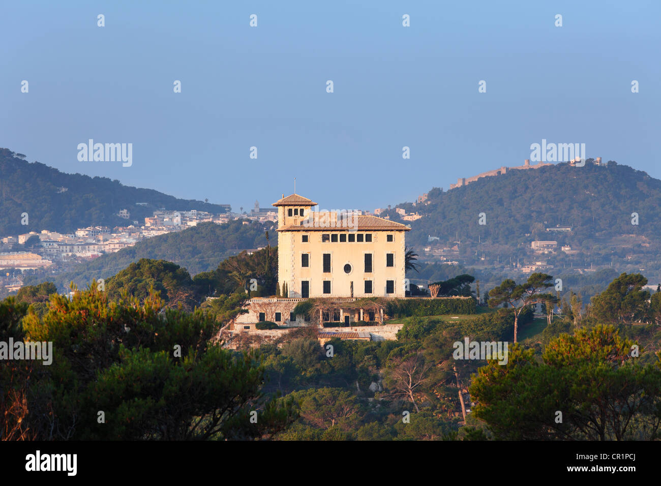 Villa March, Cala Ratjada, Capdepera back, Majorca, Balearic Islands, Spain, Europe Stock Photo