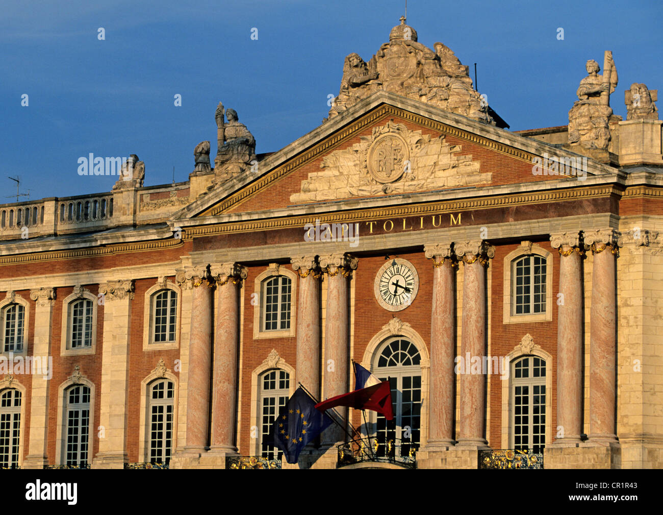 France, Haute Garonne, Toulouse, the Capitol (City Hall) Stock Photo