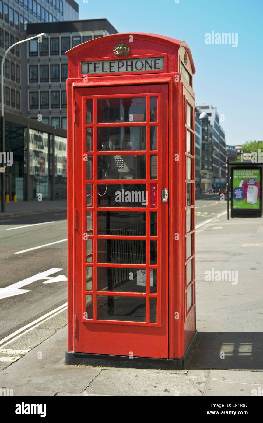 British Public Telephone Kiosk, London, England Stock Photo Alamy