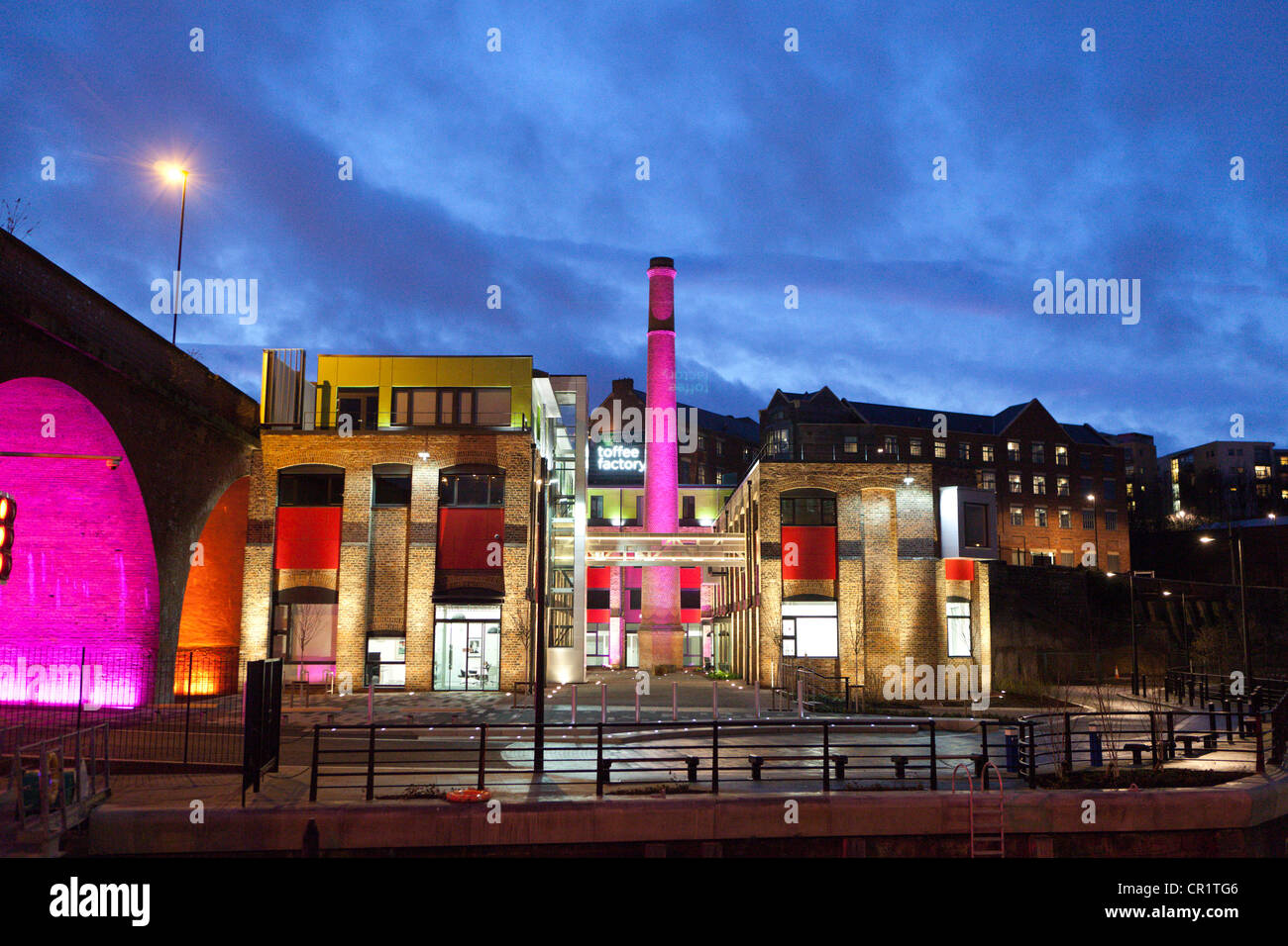 The Toffee Factory office redevelopment, Newcastle, England Stock Photo