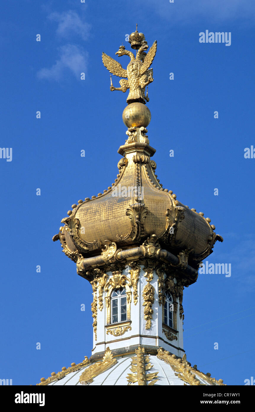 Russia, Peterhof (Petrodvorets), near St Petersburg, UNESCO World ...