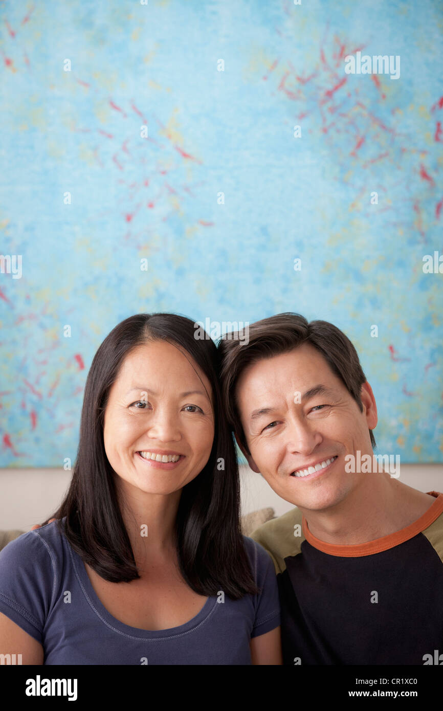 USA, California, Los Angeles, Portrait of mature couple Stock Photo Alamy