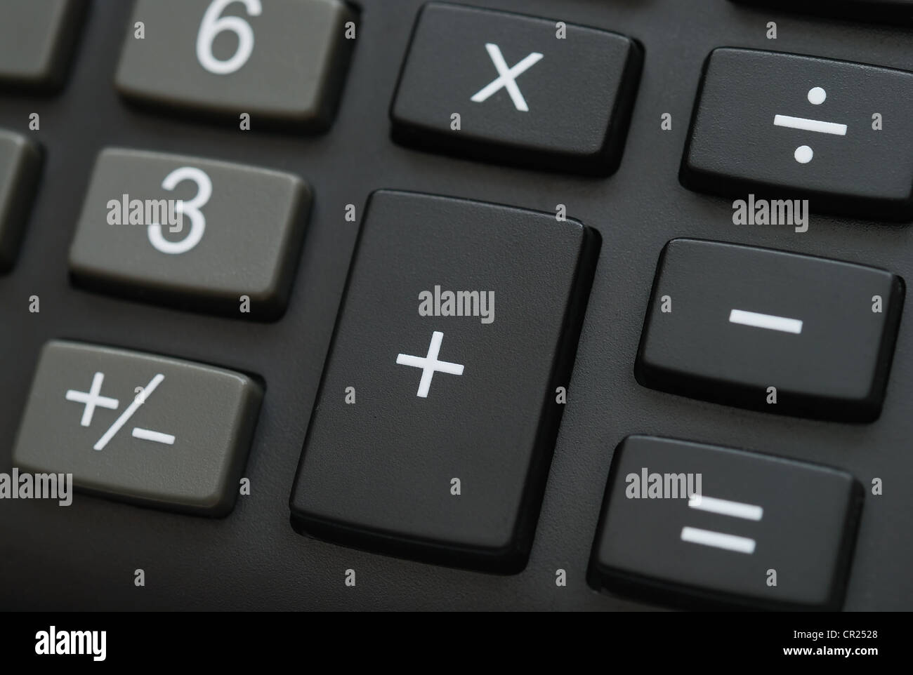 Close-up of calculator buttons Stock Photo - Alamy
