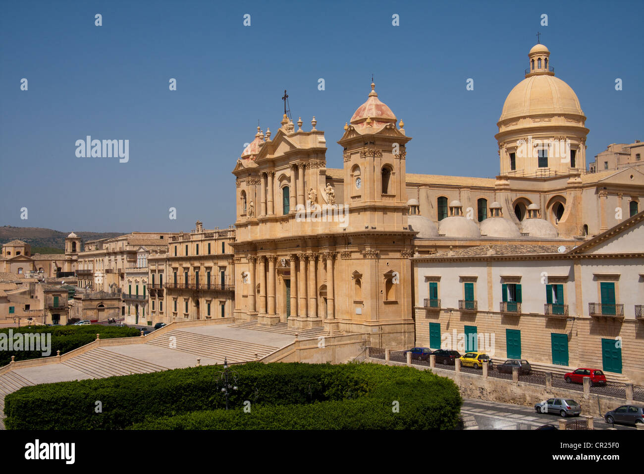 Cathedral of Noto, Sicily, Italy Stock Photo - Alamy