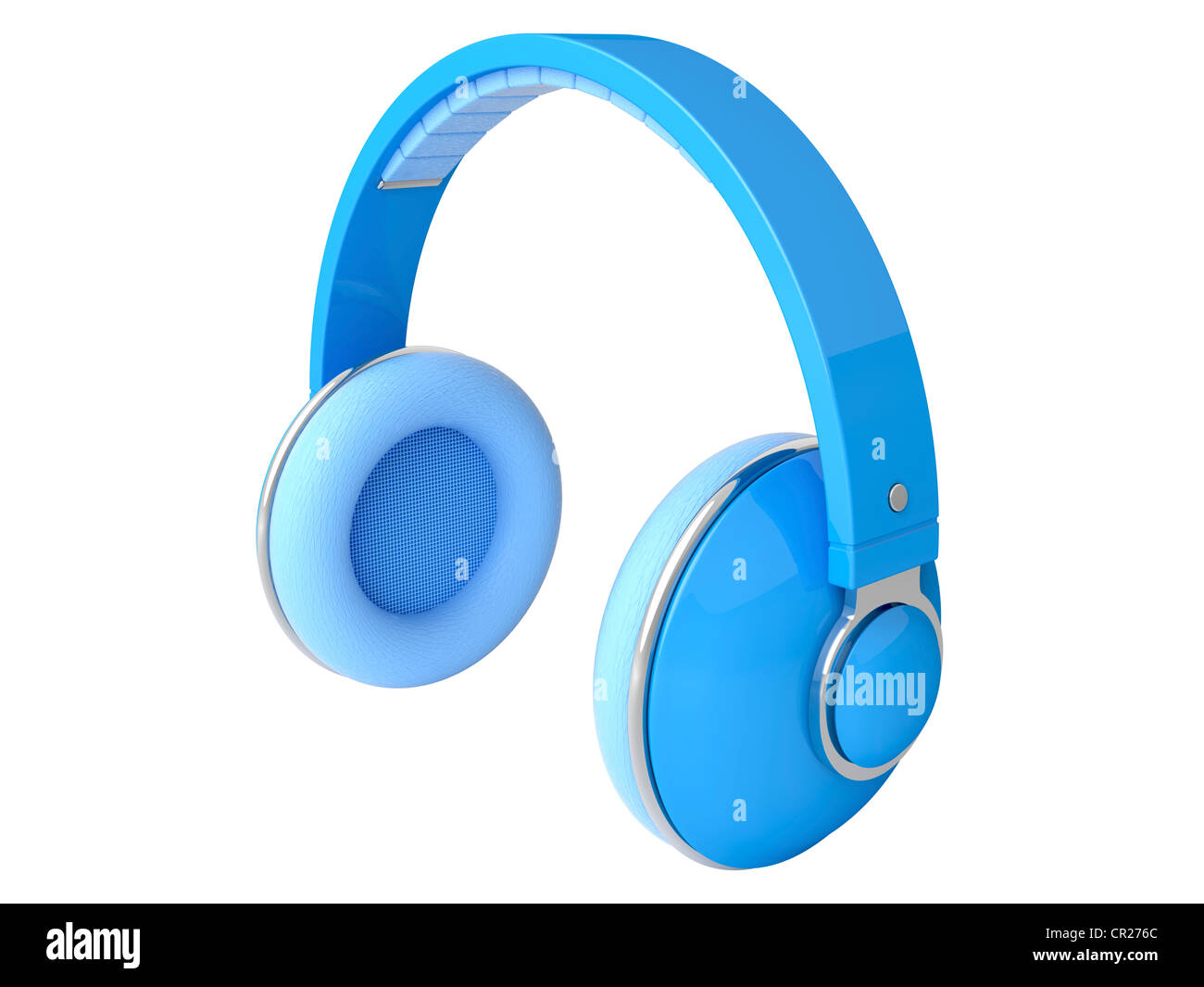 3d headphones isolated on white Stock Photo - Alamy