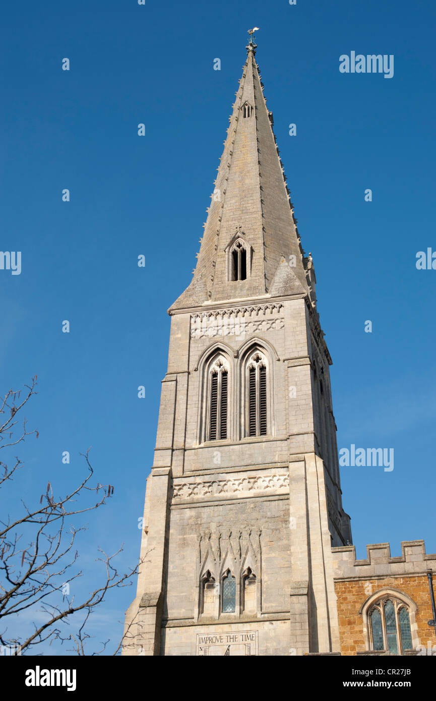 St. Dionysius Church, Market Harborough, Leicestershire, England, UK ...