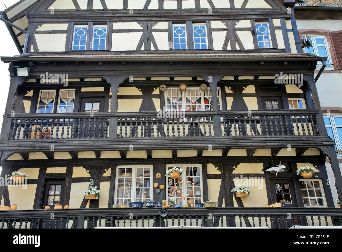 City on the Rhein Strassburg;Strasbourg;Strassbourg;Alsace Lorraine;France; Frankreich Stock Photo